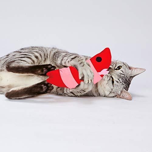 ペティオ Petio 猫用おもちゃ 仔猫用けりぐるみ 子エビ
