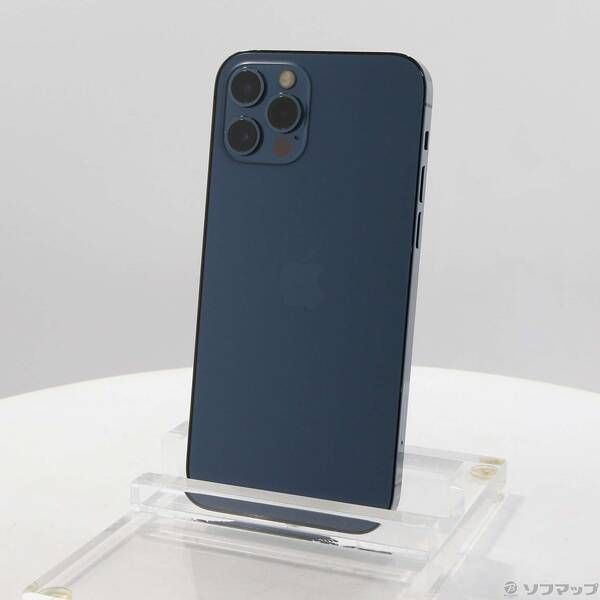 中古品〕 iPhone12 Pro 128GB パシフィックブルー MGM83J／A SIM