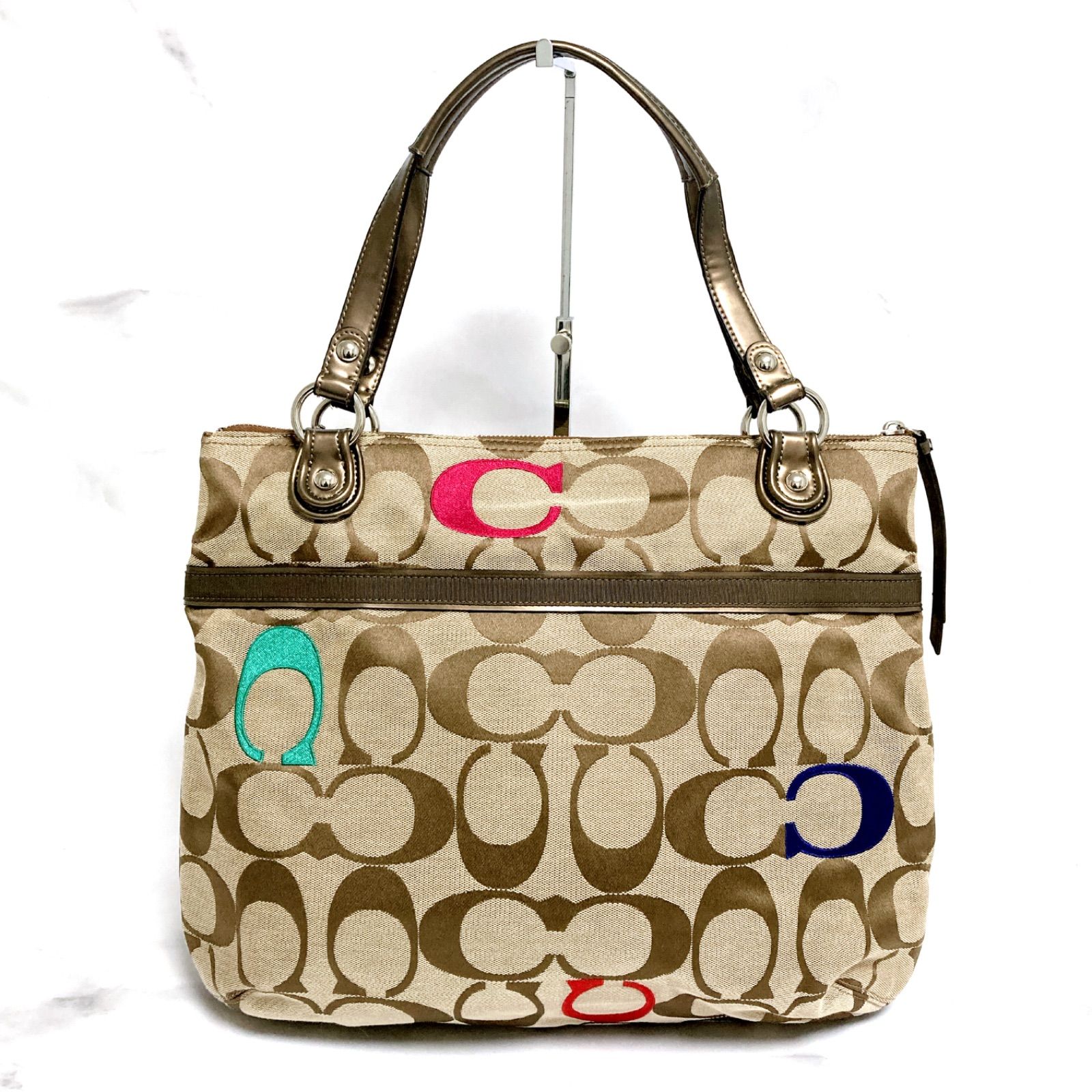 ☆ 【極美品】 COACH コーチ バッグ ハンドバッグ 肩掛け トートバッグ 