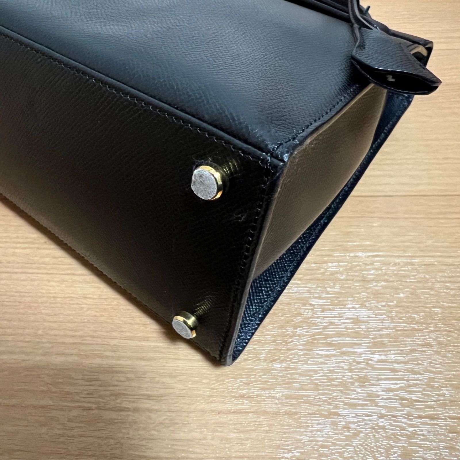 美品】ロイヤルハイネス ROYALHIGHNESS ケリー型 ハンドバッグ 2way 