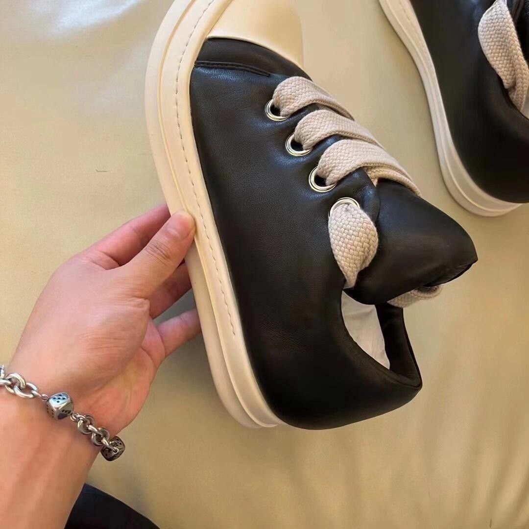 Rick Owens ラモーンズ ビッグシューレース スニーカー 40サイズ