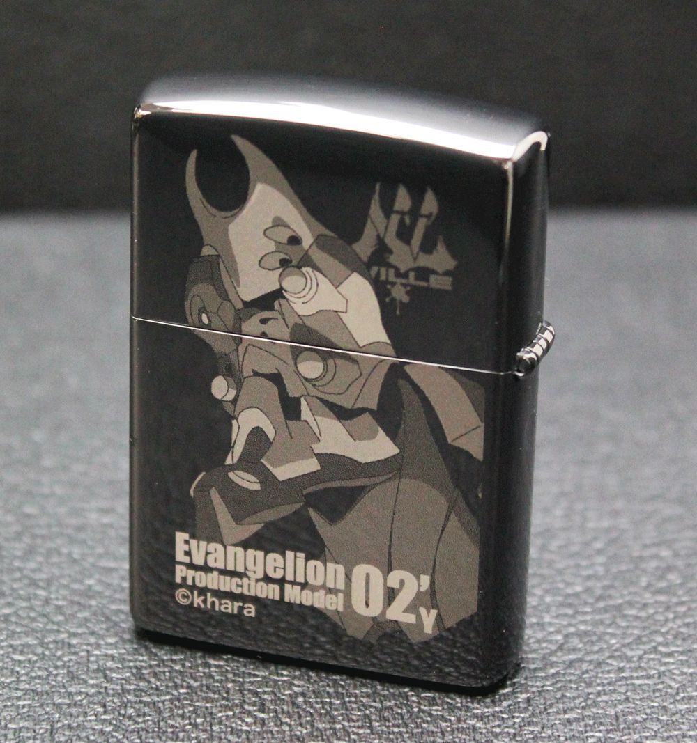 ZIPPO アスカ QUIPU エヴァンゲリオン EVA 2面加工 ZIPPO 新世紀エヴァンゲリオン RADIO EVA 10周年記念 2nd アスカ
