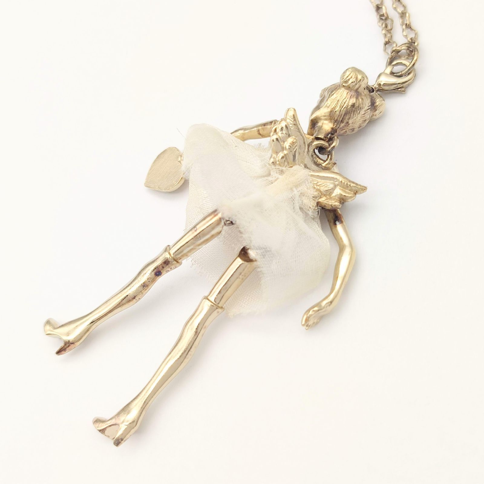 美品】Servane Gaxotte セルバンギャゾット ドールネックレス 30