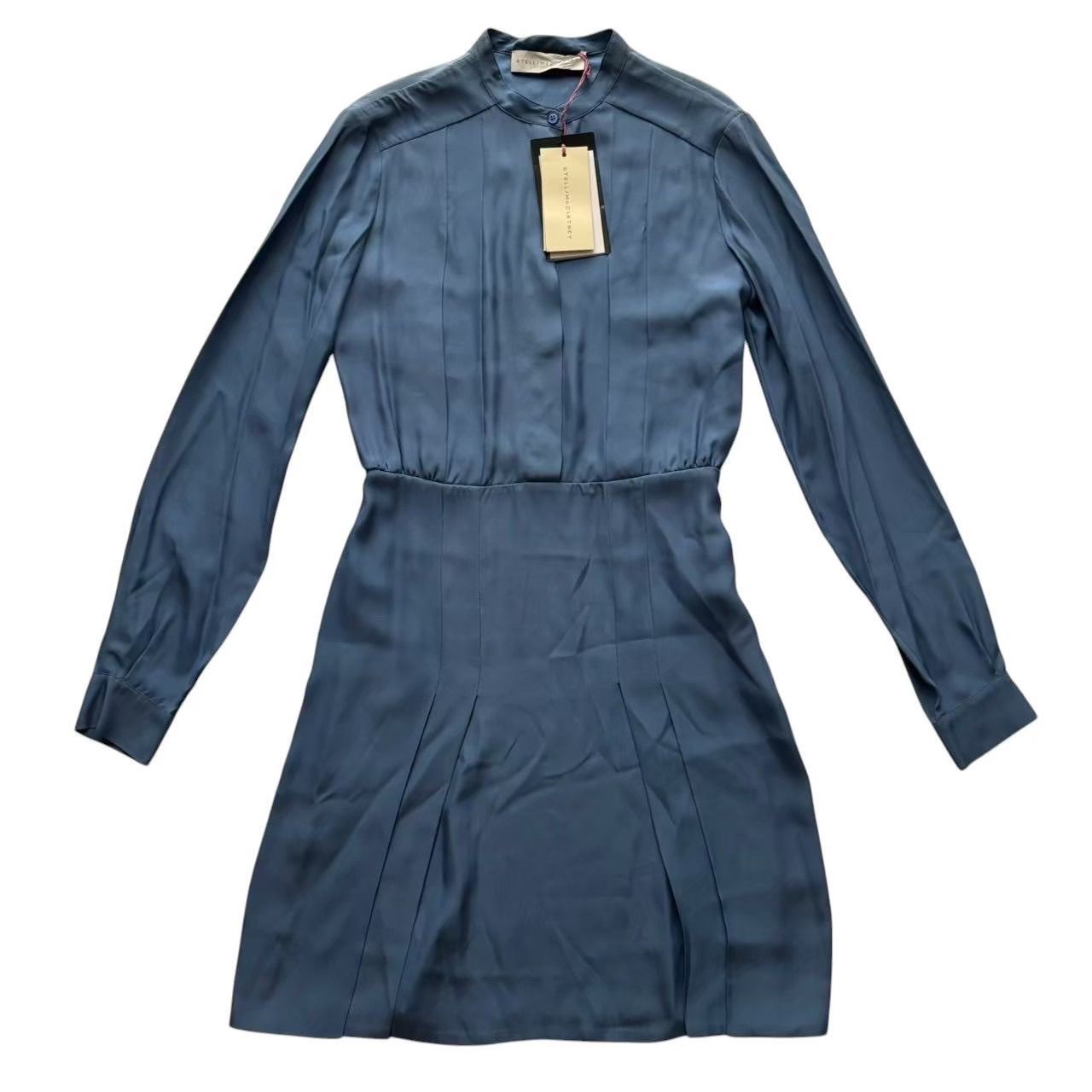 Aman　新品未使用　< STELLA McCATNEY > ワンピース 未使用 STELLA McCARTNEY ステラマッカートニー ワンピース 水色
