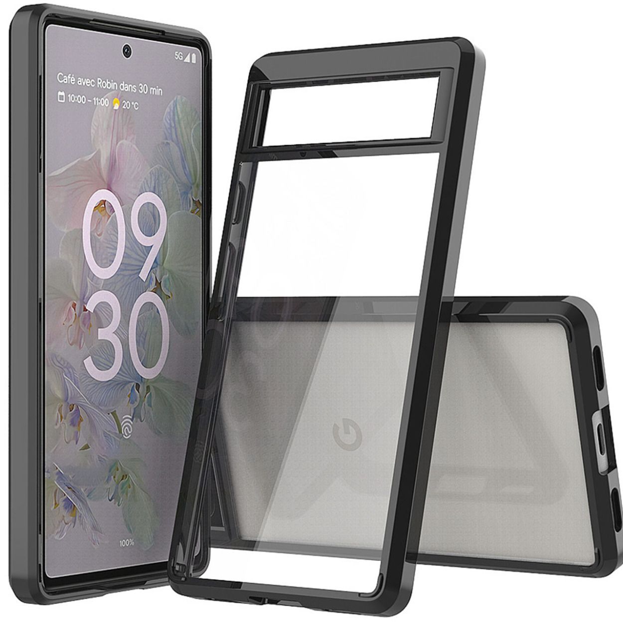 Google Pixel 6a ケース ピクセル6a 耐衝撃 ハイブリット クリア