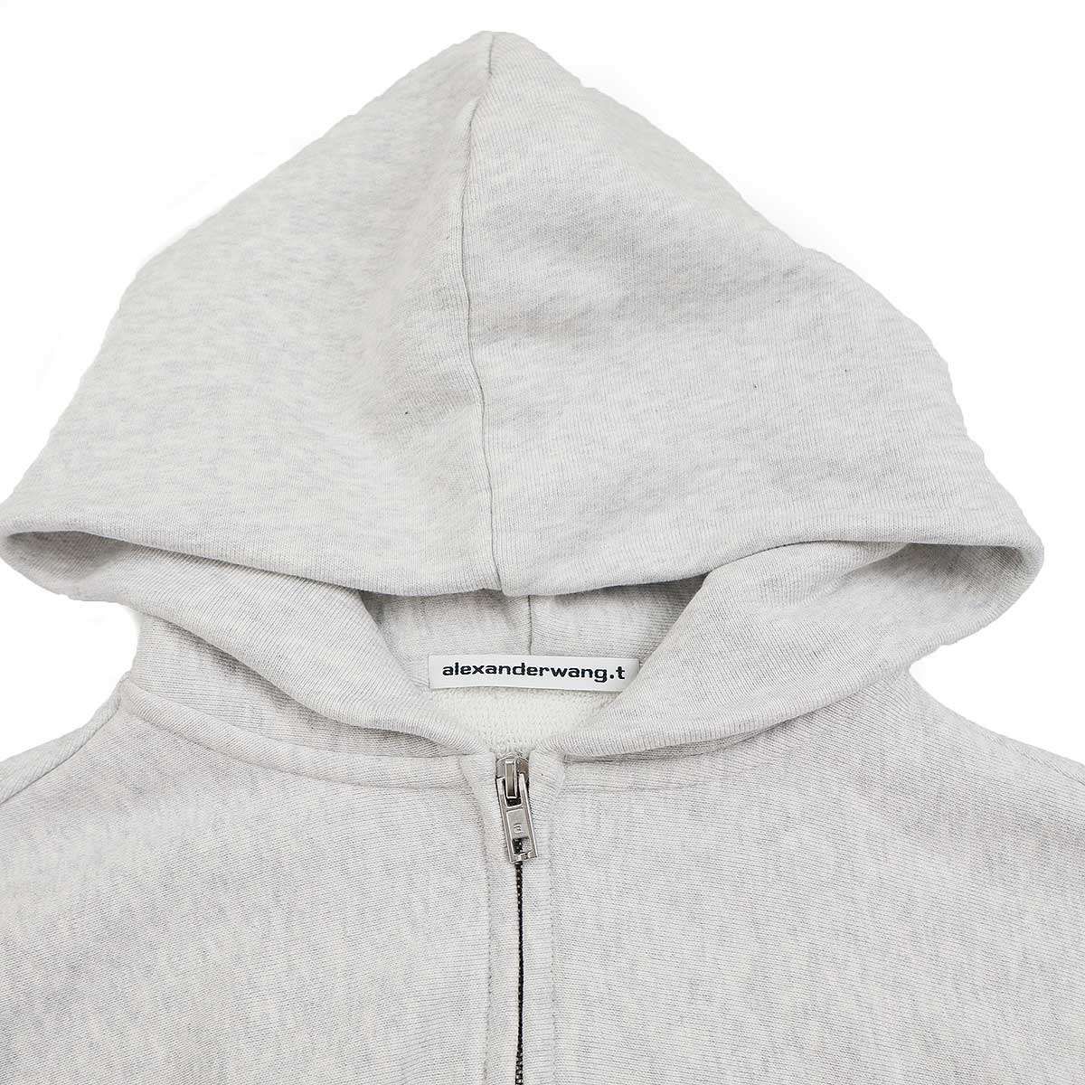 ALEXANDER WANG.T アレキサンダーワン. ティー Cropped Zip-up Hoodie 