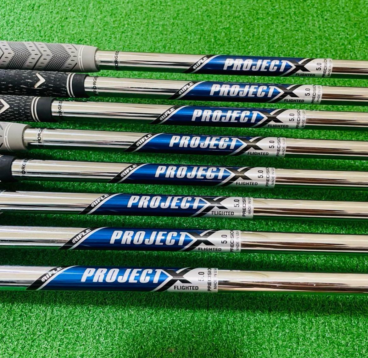 8955 Callaway X FORGED キャロウェイ レフティ 左利き アイアン8本