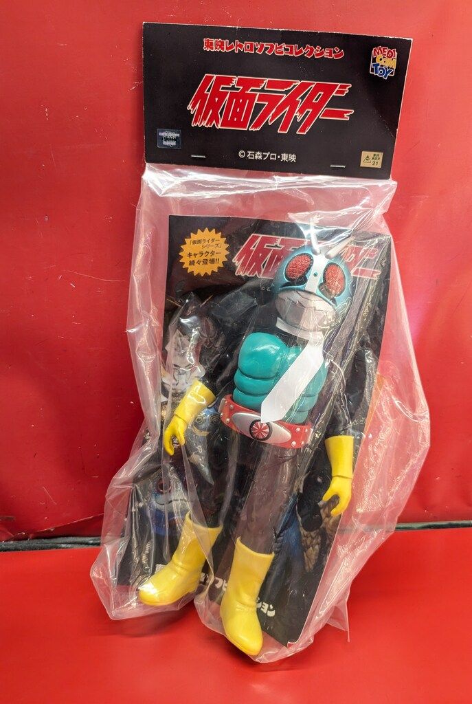 メディコムトイ 東映レトロソフビ M ショッカーライダーNo.2（ミドルサイズ） メディコム・トイからの東映ミドルサイズ新作
