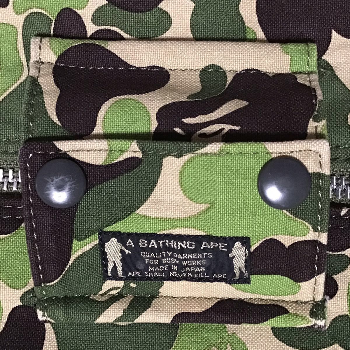 メンズBAPE APE エイプ×PORTER 初期 ABCカモ 迷彩 ボストンバッグ