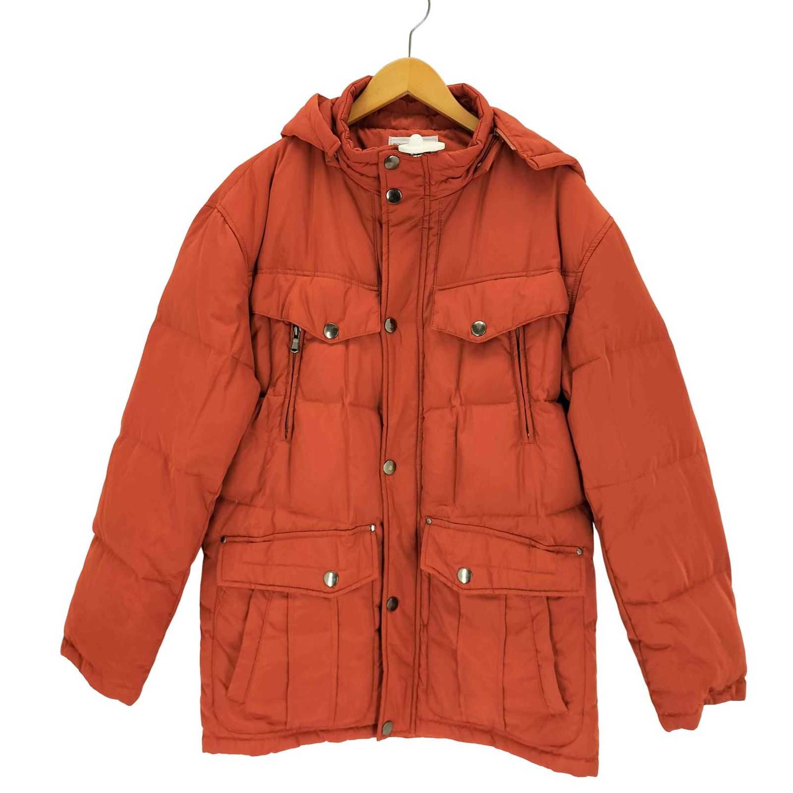 ユーズドフルギ USED古着 MONTEREY CARMEL 裏地チェック ロングダウン 
