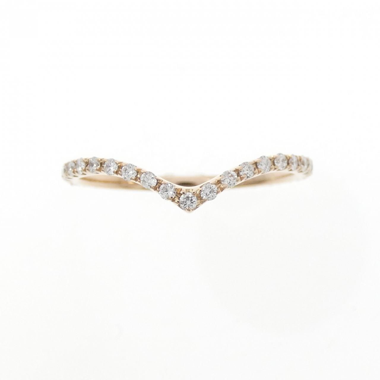 K18PG ダイヤモンド リング 0.20CT