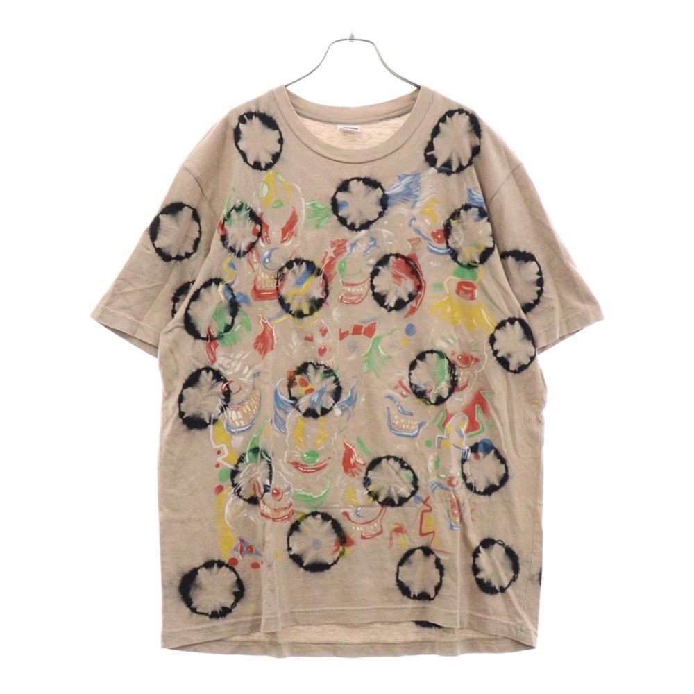 SUPREME (シュプリーム) 19AW Clowns Tee ピエロ プリント クルーネック 半袖 Tシャツ カットソー