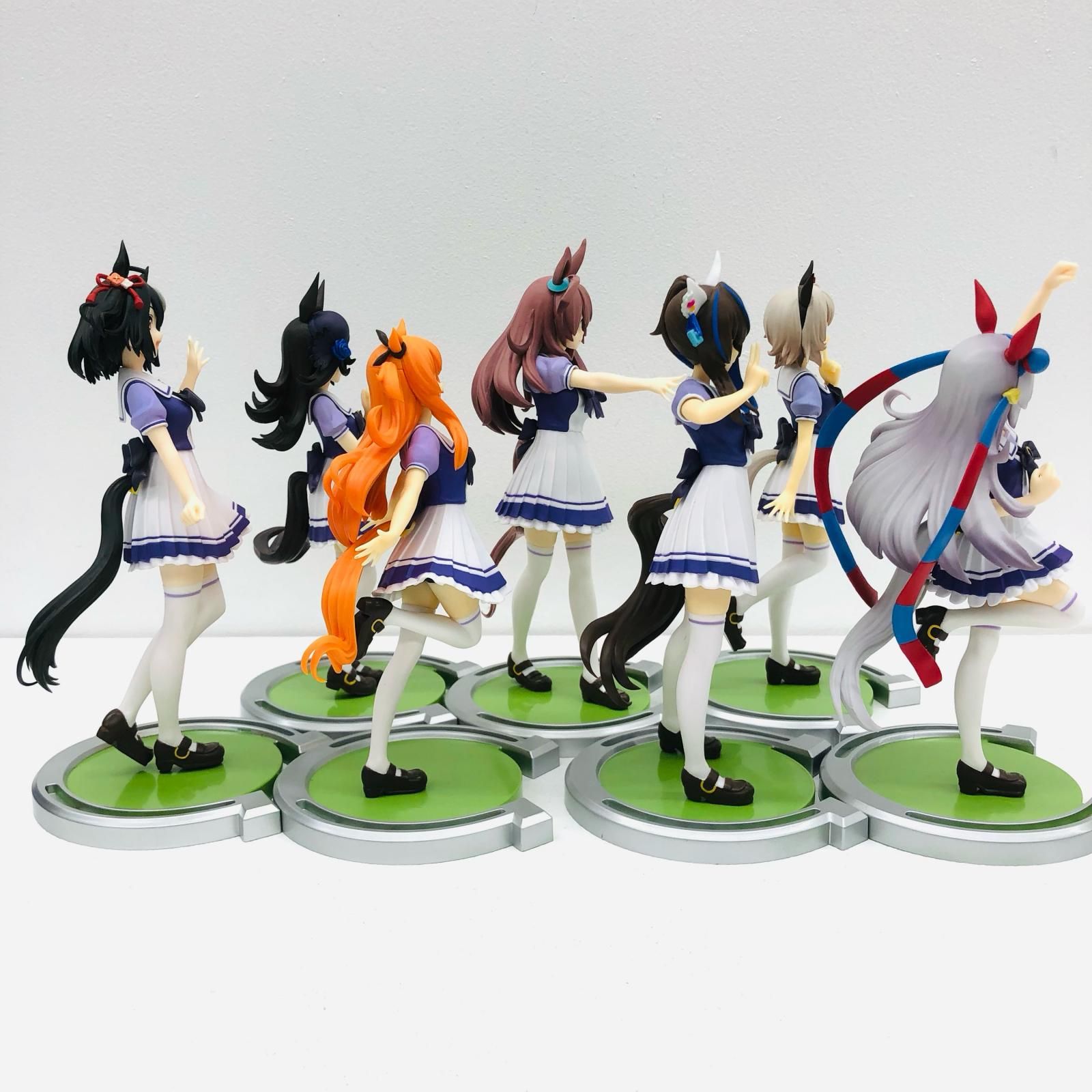 【物流センター】 中古 フィギュア ウマ娘 キタサンブラック マヤノトップガン ほか ７体セット 【720】 物流センター】 中古 フィギュア ウマ娘 キタサンブラック