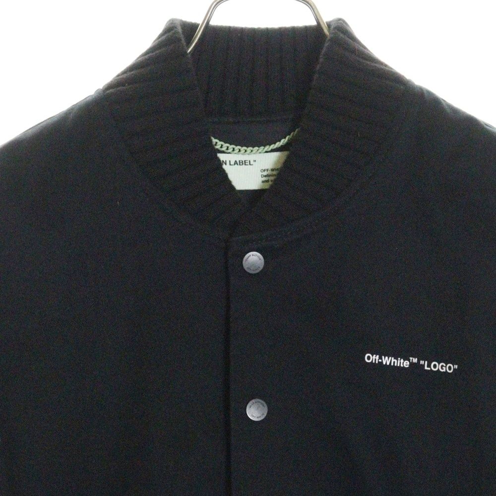 OFF-WHITE (オフホワイト) 19SS DIAG SKINNY VARSITY バックアロー 