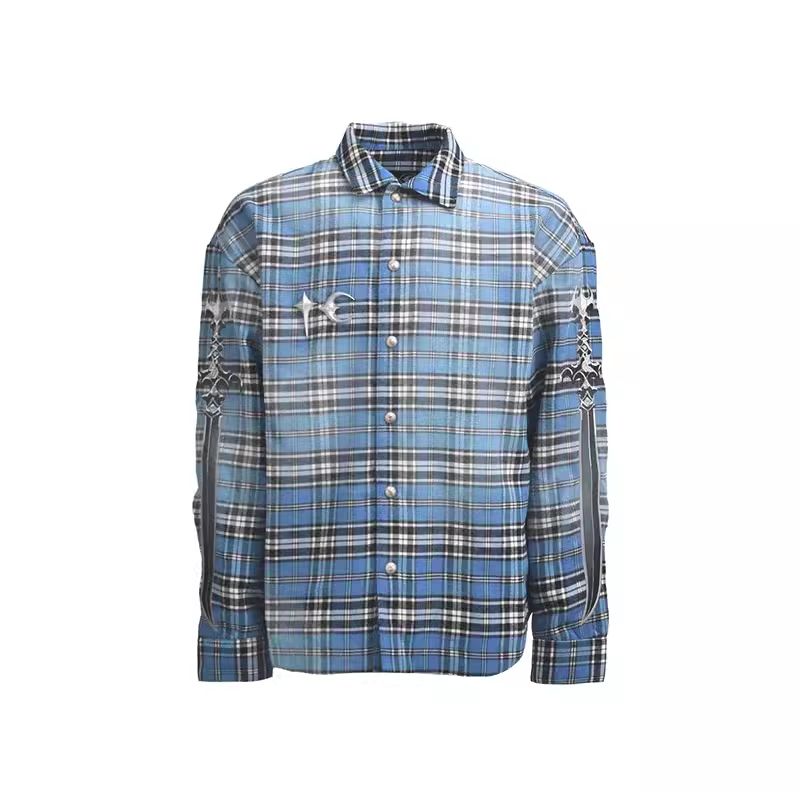 THUG CLUB サグクラブ ARABSWORD SHIRT チェックシャツ 【公式通販】