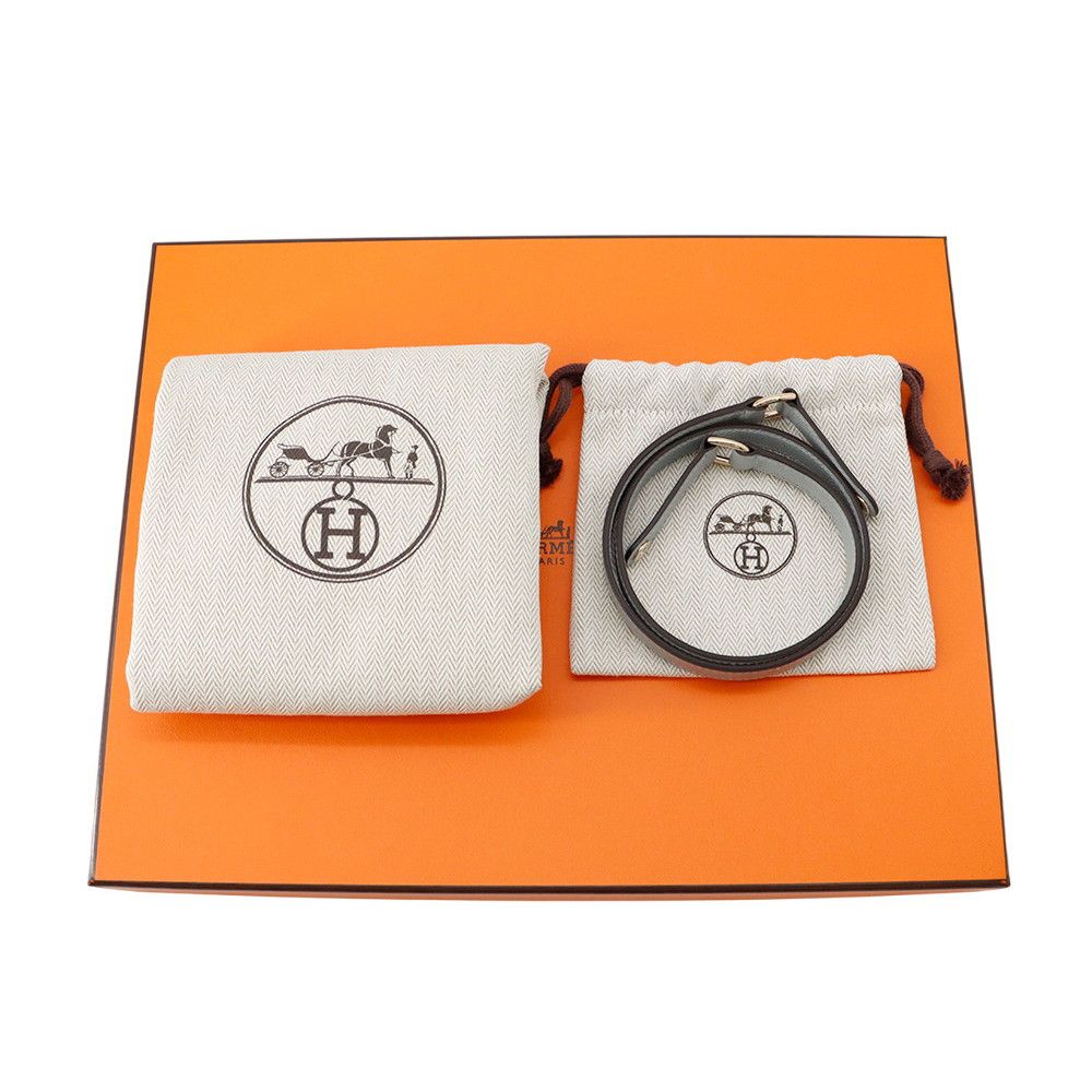 エルメス クラッチバッグ ケリーエラン ブルー グラシエ/シャンパン  