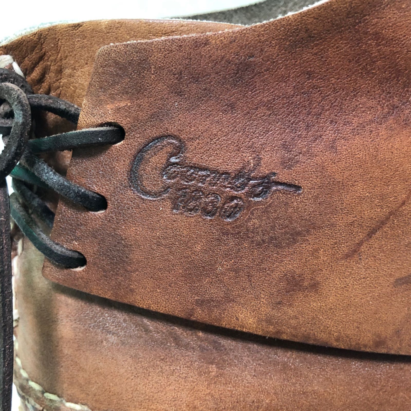 90's USA製箱付きJ.L. COOMBS ブラウンモカシンシューズ 7D 90's USA製箱付きJ.L. COOMBS ブラウンモカシンシューズ 7D 靴