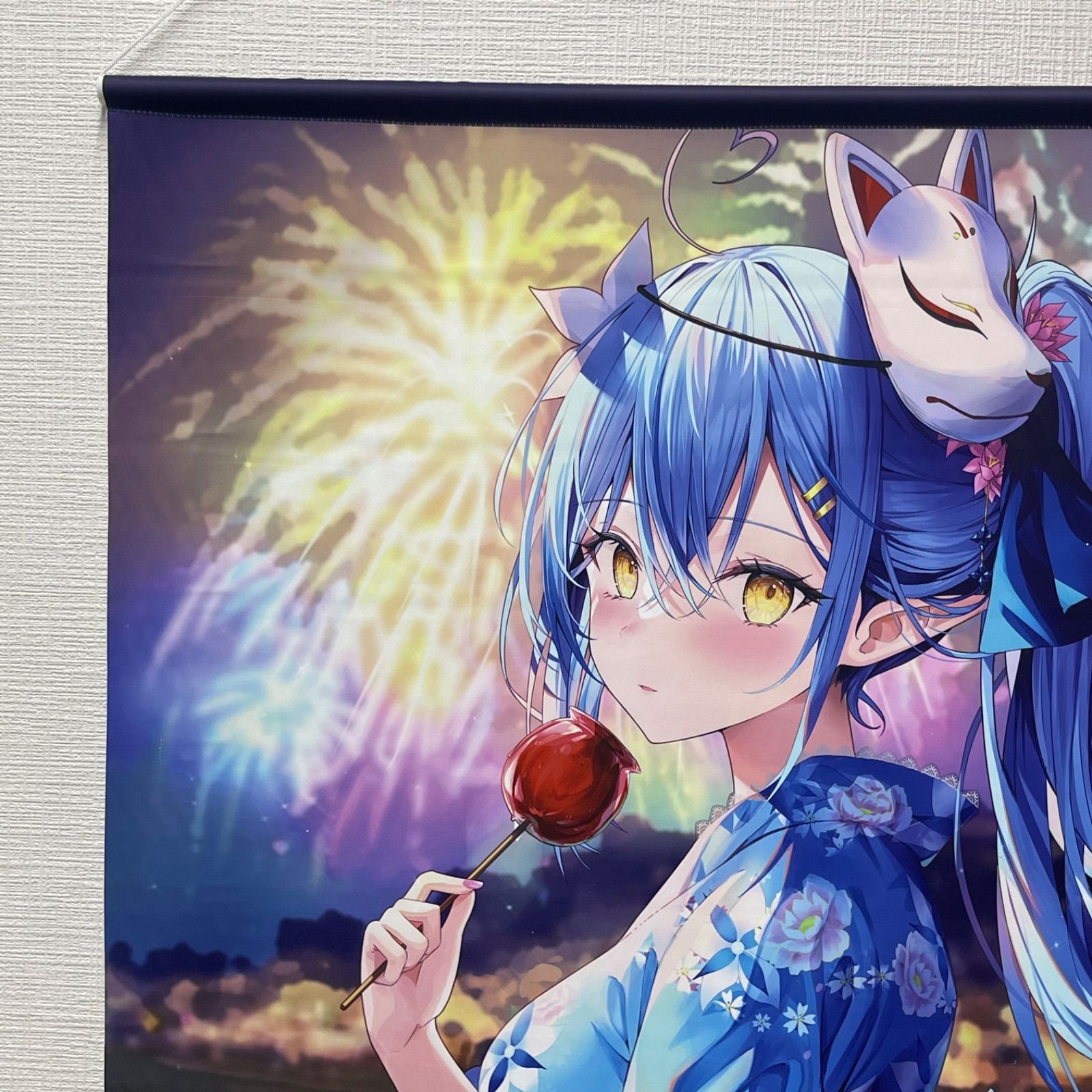 NPA】hololive ホロライブ 雪花ラミィ 浴衣 B1タペストリー リンユウ