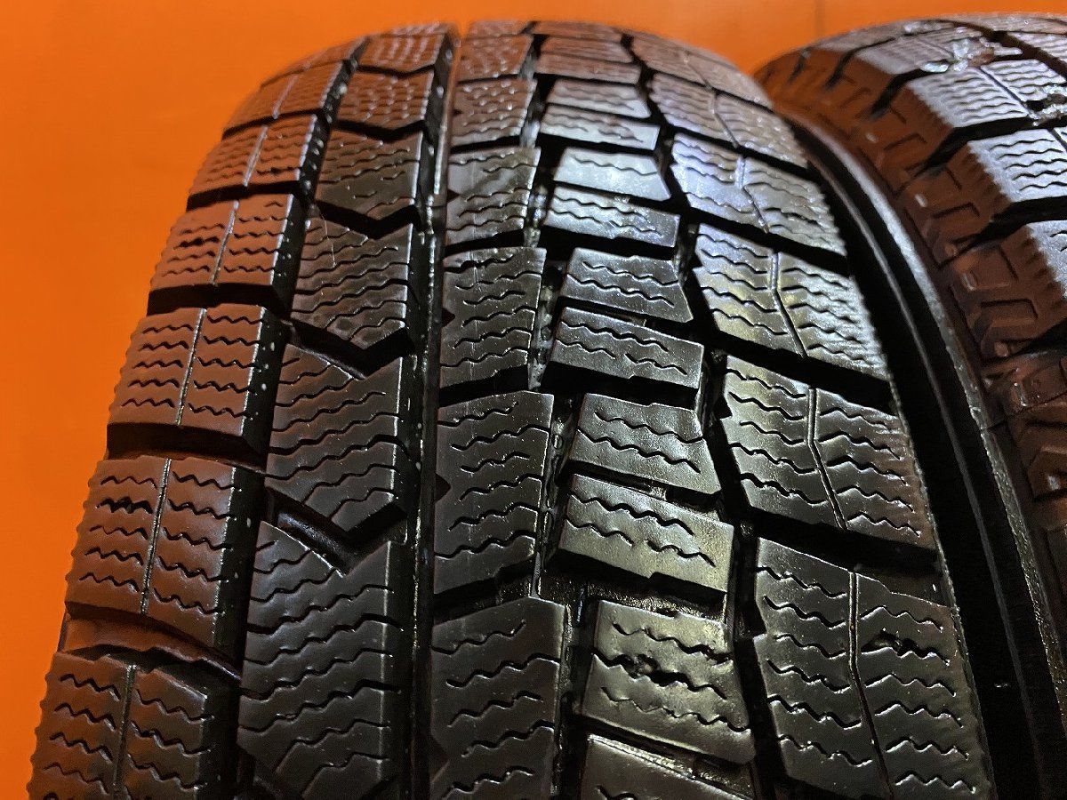 バリ溝　165/65R14 ダンロップ　23年製 DUNLOP WINTER MAXX WM02 165/65R14 14インチ スタッドレス 4本
