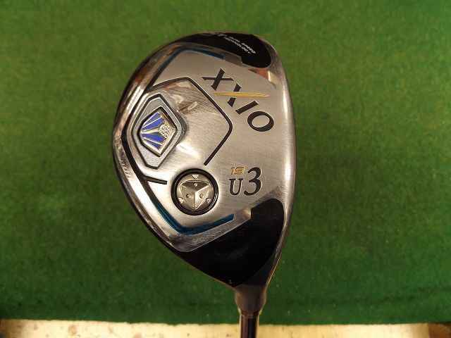 3613 XXIO 2014 U3 19° 純正カーボン SR カバー有 ダンロップ ゼクシオエイト ユーティリティ ゴルフクラブ .959858