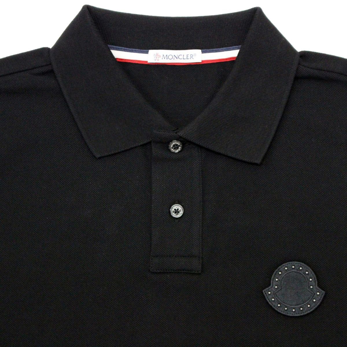95 MONCLER モンクレール 8A00005 84556 ブラック ポロシャツ 半袖