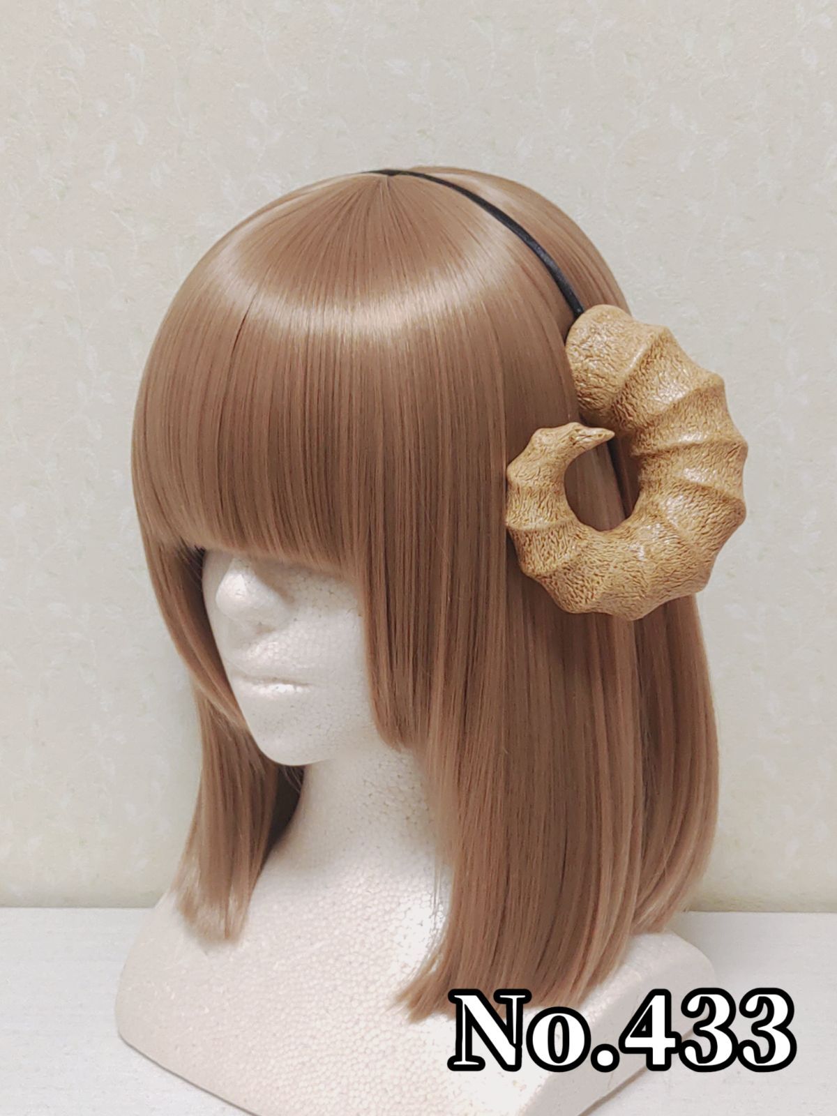 頭飾造形 カチューシャ 羊 NO.S PROJECT 迷える仔羊 角カチューシャ