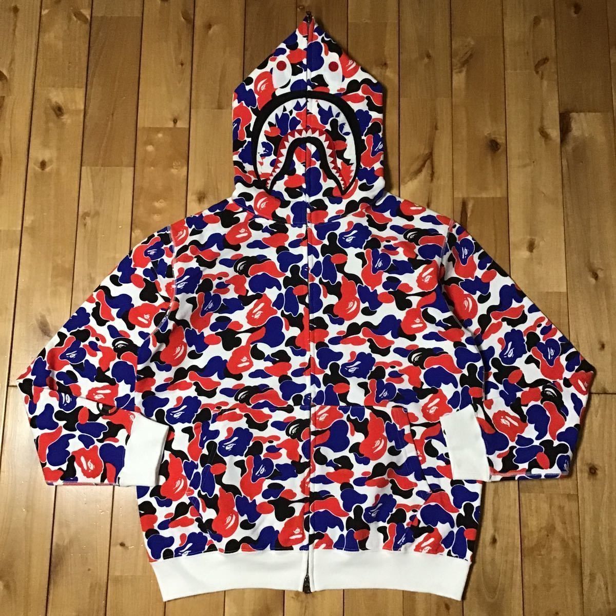新品 ロンドン限定 BAPE camo シャークパーカー shark ベイプ - メルカリ