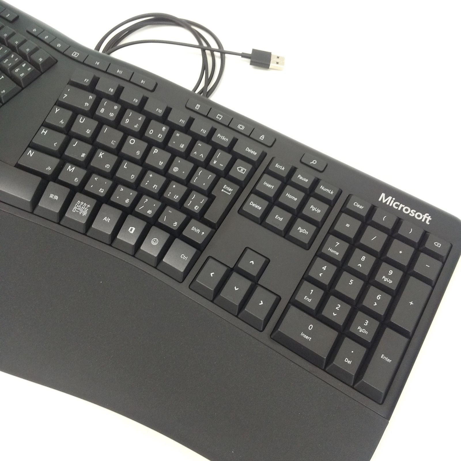 Microsoft エルゴノミック キーボード LXM-00018 有線 USB 日本語