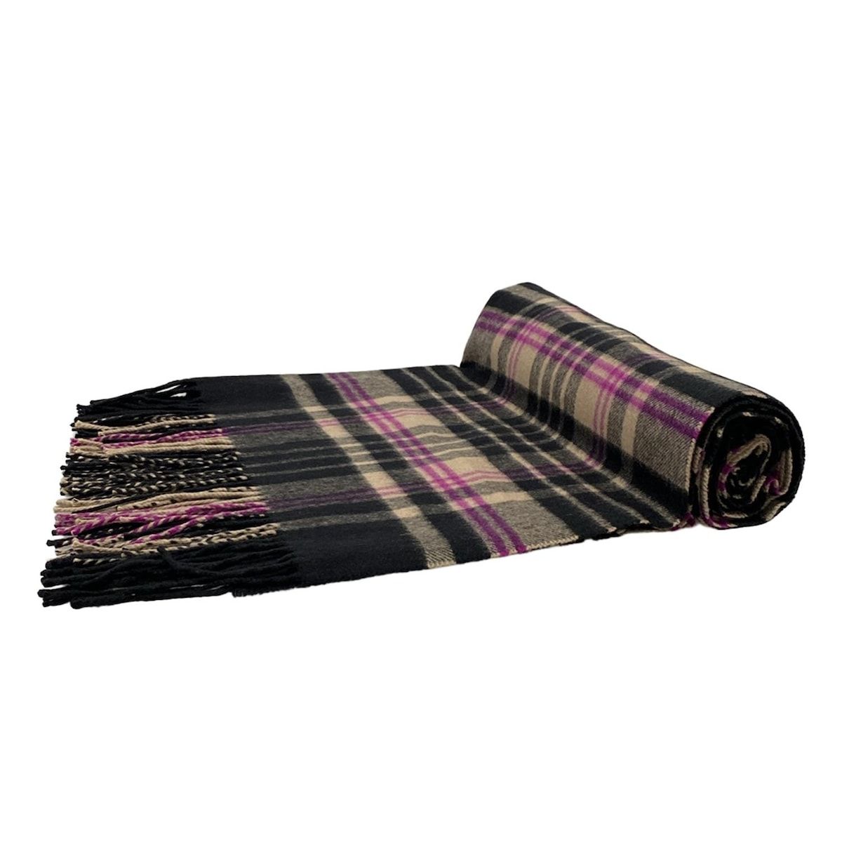 ひ175　超美品　ジョン・ストーンズ　マフラー　カシミヤ100%　チェック ひ175 超美品 ジョン・ストーンズ マフラー カシミヤ100% チェック ひ