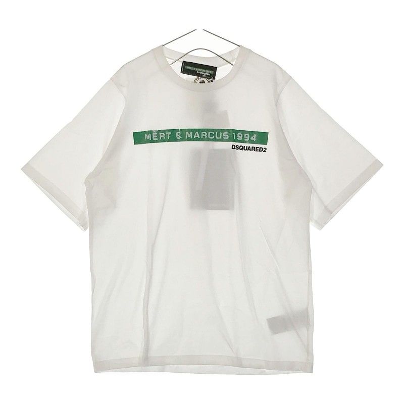 05059】DSQUARED2 トップス XS 白 半袖 丸首 Tシャツ | eloit.com