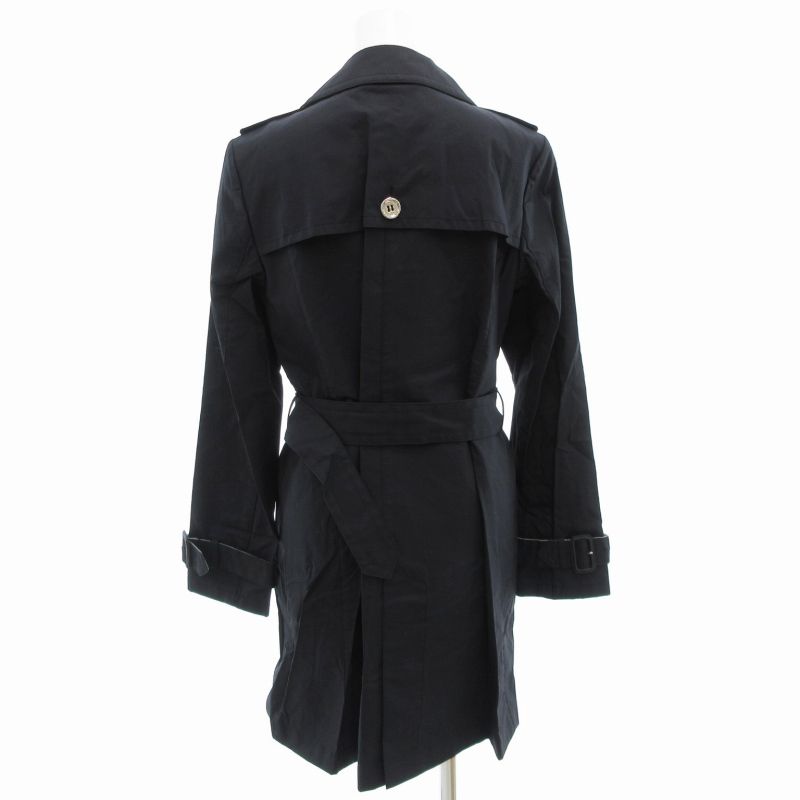 コーチ COACH タグ付き ダブル トレンチコート ロング ベルト付