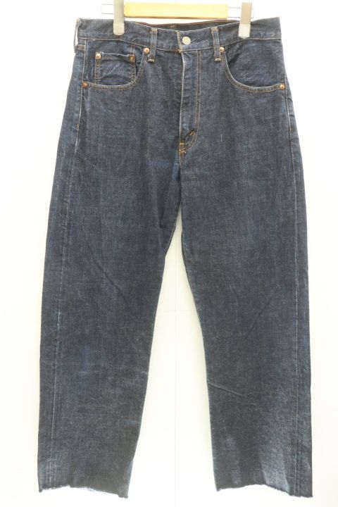 LEVIS メンズデニムパンツ W32×L34 502 デニムパンツ LEVIS W32×L34 青 ブルー ボタン裏J22