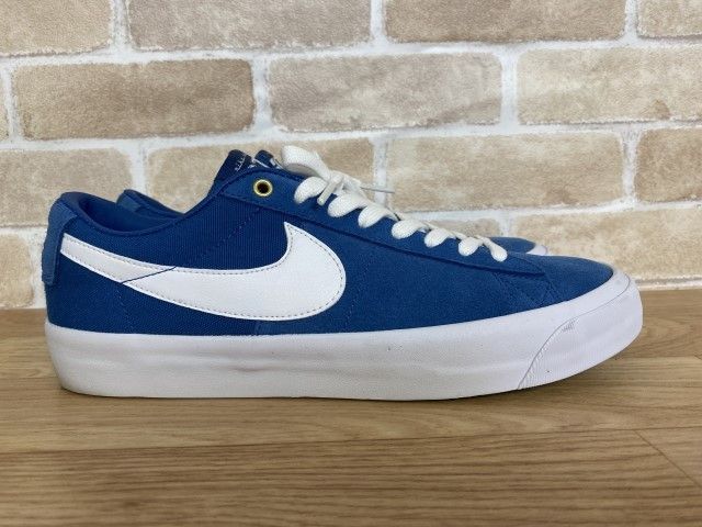 【中古】21SS 箱ｱﾘ NIKE ﾅｲｷ SB ZOOM BLAZER LOW PRO GT ｽﾞｰﾑ ﾌﾞﾚｲｻﾞｰ ﾛｰ DC7695-401 ﾈｲﾋﾞｰ 28CM 33848806