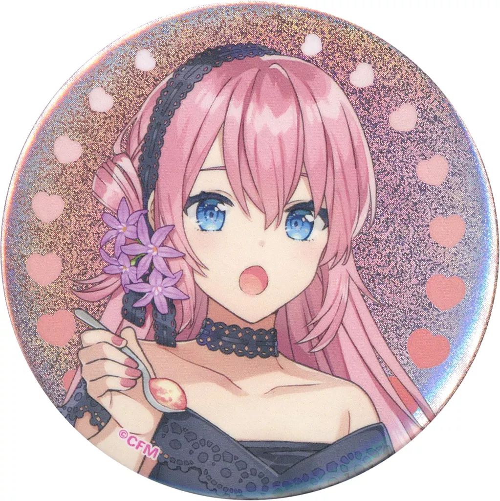 中古】バッジ・ピンズ 巡音ルカ(グリッター) 75mm缶バッジ 「楽天