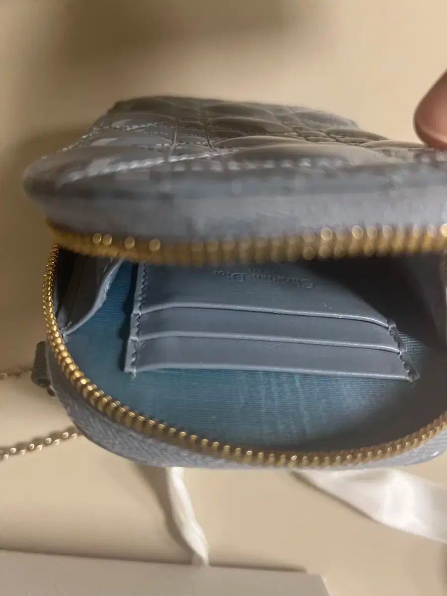 Dior フォンホルダー カナージュ クラウドブルー Christian Dior