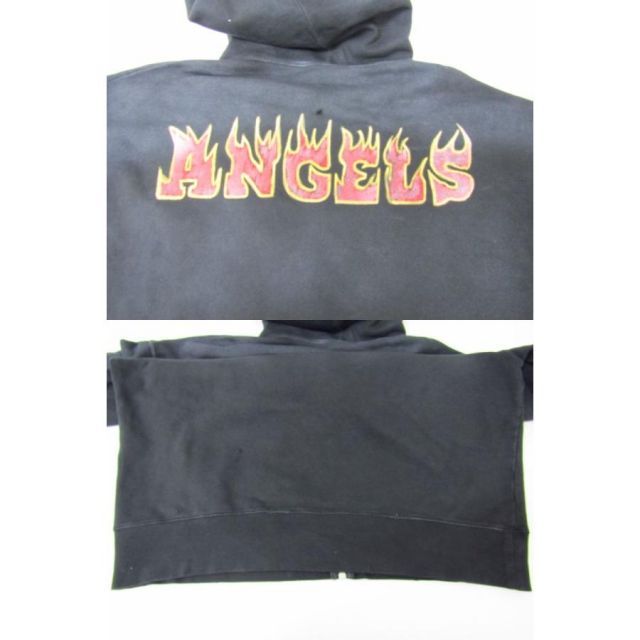 Palm Angels パームエンジェルス 23SS LOGO FLAMES ZIPPED VINT