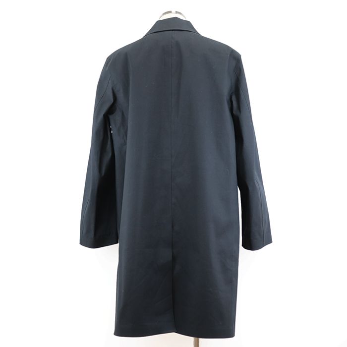 【美品】Mackintosh ゴム引きステンカラーコート　ダークネイビー MACKINTOSH】【NEW DUNKELD】ゴム引きステンカラーコート(コート