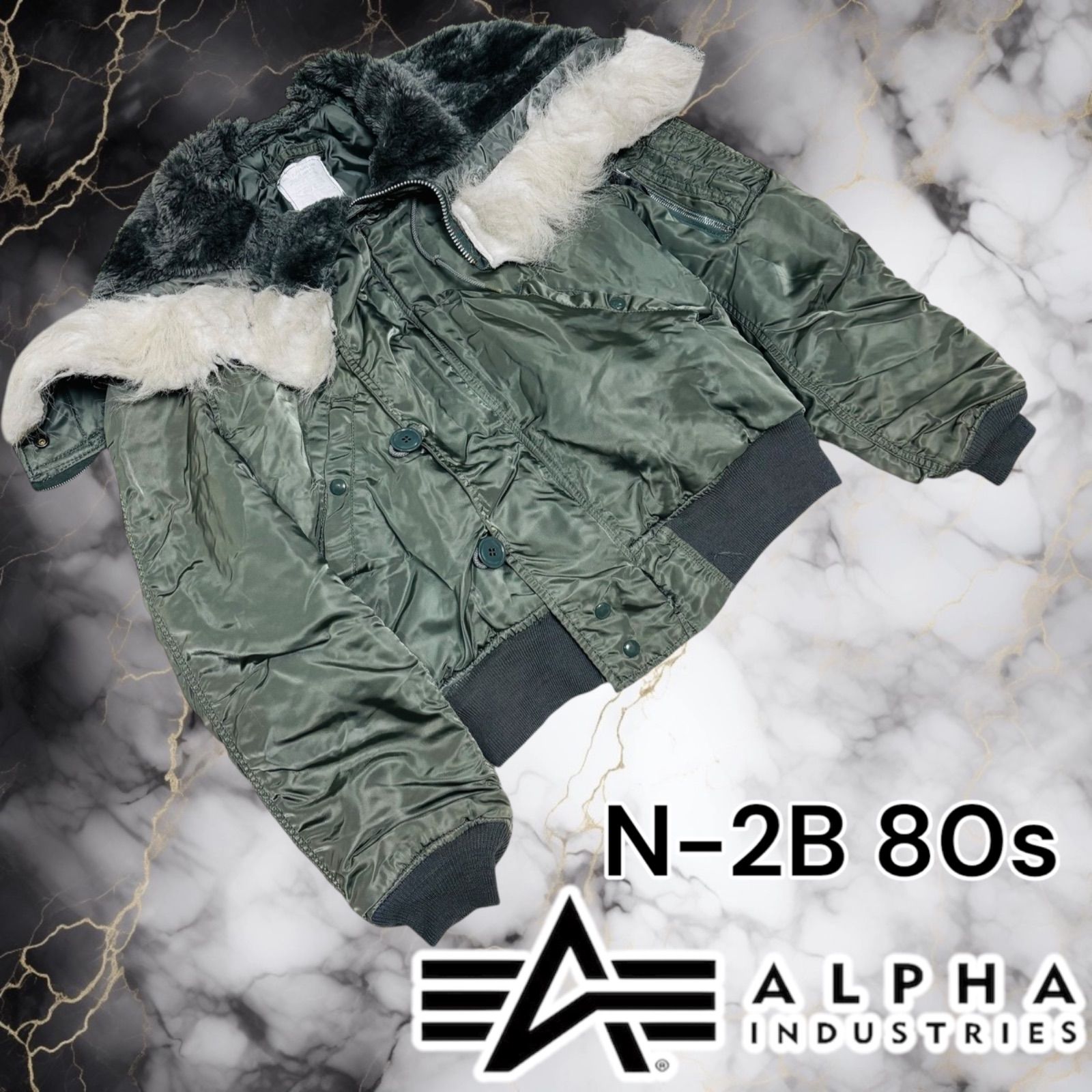 アルファ B-15C 90s USA製 ヴィンテージ フライトジャケット Yahoo