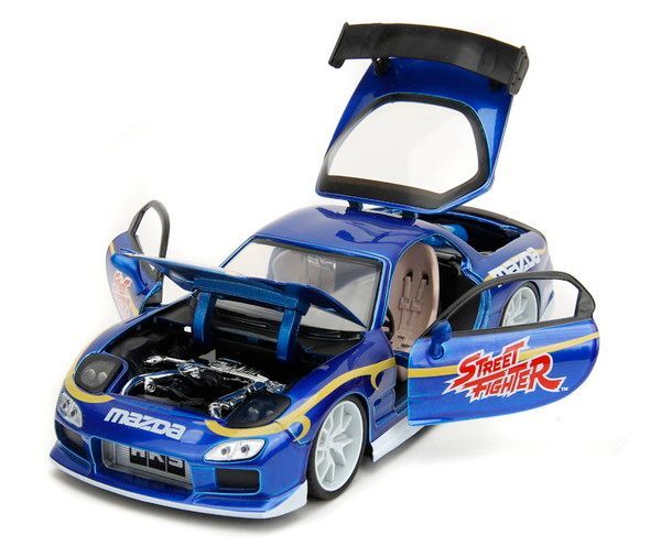 新品 JADA TOYS 1/24 1993 マツダ RX-7 ストリートファイター/春麗