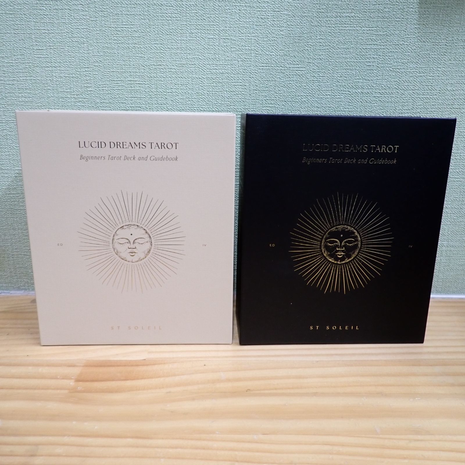 2503d2-17 英語版 ２点セット ルーシッド ドリームス ビギナーズ タロット エディション4 LUCID DREAMS TAROT Beginners Tarot Deck and Guidebook