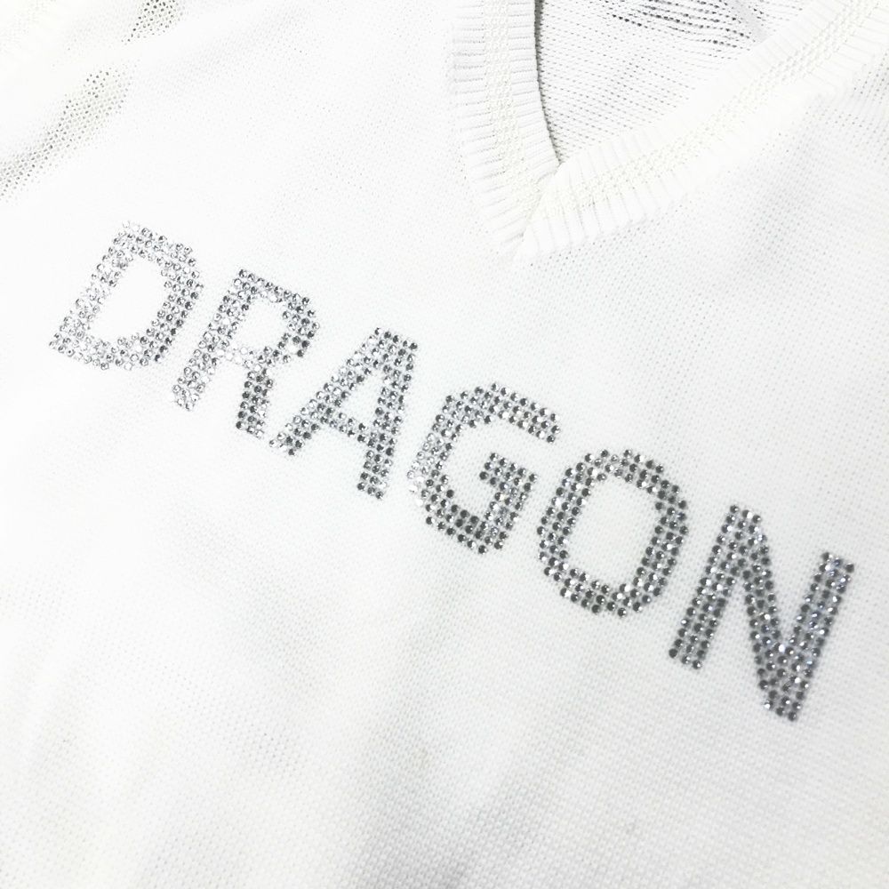 サイズ：4 DANCE WITH DRAGON ダンスウィズドラゴン Vネック ニット