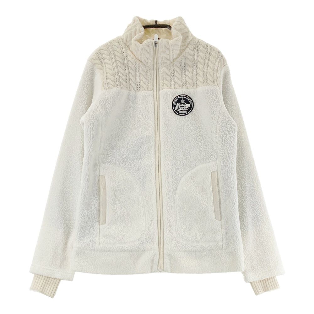 サイズ：M MUNSING WEAR マンシングウェア フリースジャケット