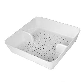 Excellante Floor Drain Strainer Abs 22cm by 22cm by 5.7cm