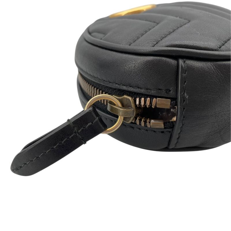正規品　GUCCI マーモント ブラック ウエスト　ボディバッグ グッチ GUCCI GGマーモント ウエストバッグ 476434 ブラック