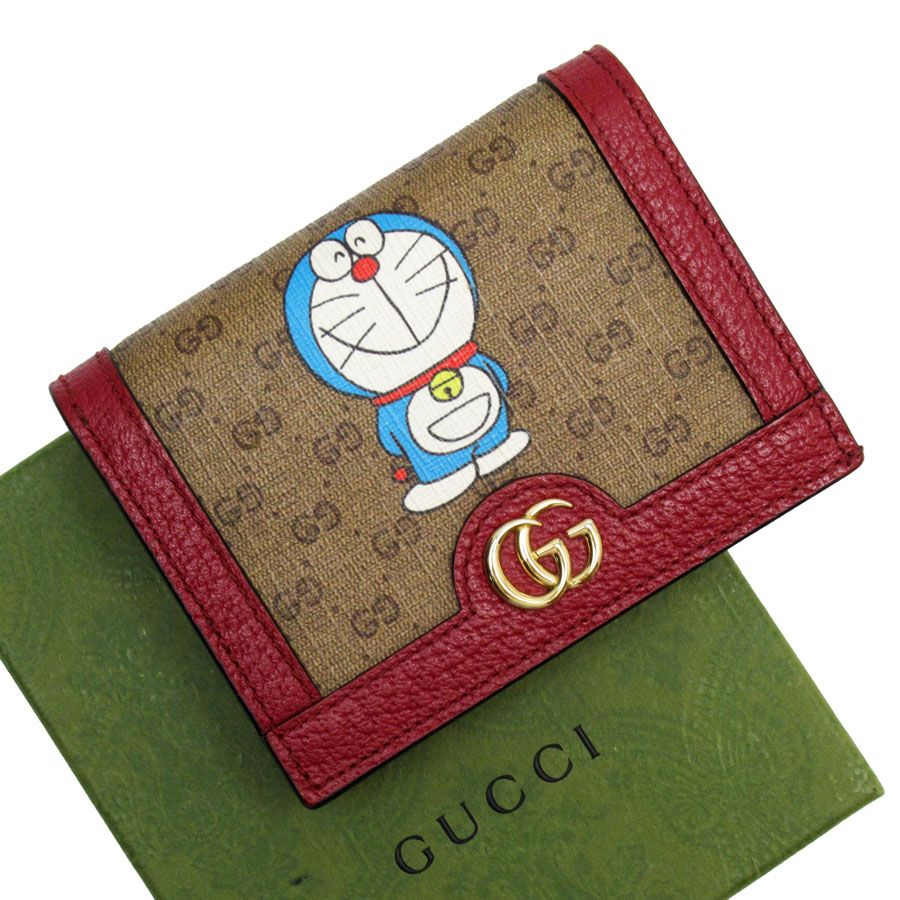 GUCCI ドラえもん 二つ折り財布 GUCCI ドラえもん二つ折り財布限定品
