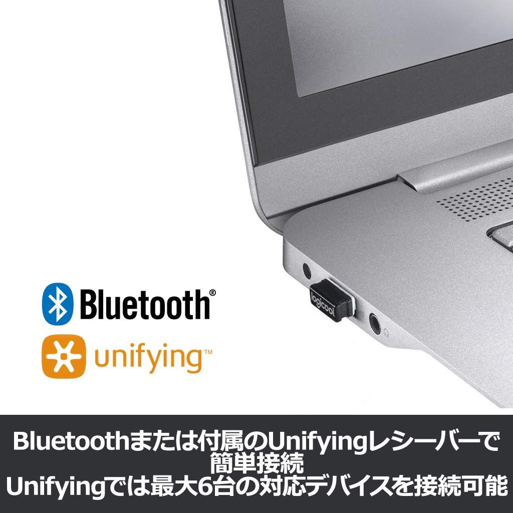 ロジクール ワイヤレスキーボード K780 Bluetooth Unifying ワイヤレス 無線 キーボード windows mac Chrome iOS Android 正規品 CHRISTIANNAURATH_COM_BR