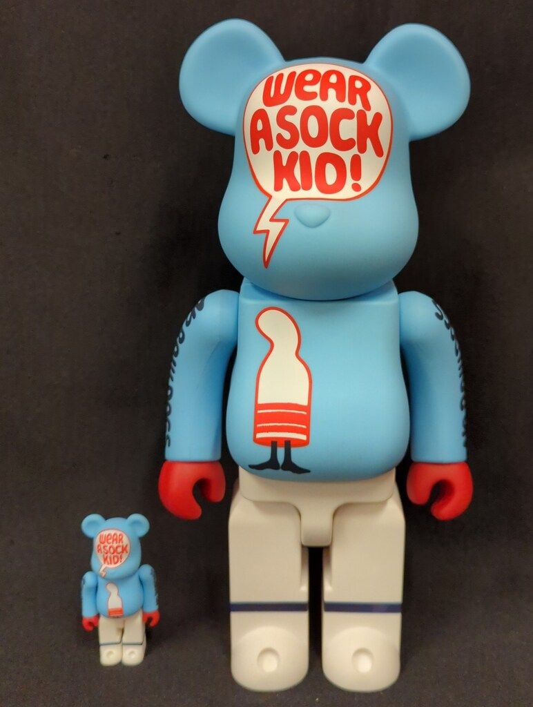 MEDICOMTOY BE RBRICK UNDEFEATED Wear Asock Kid! 400 400