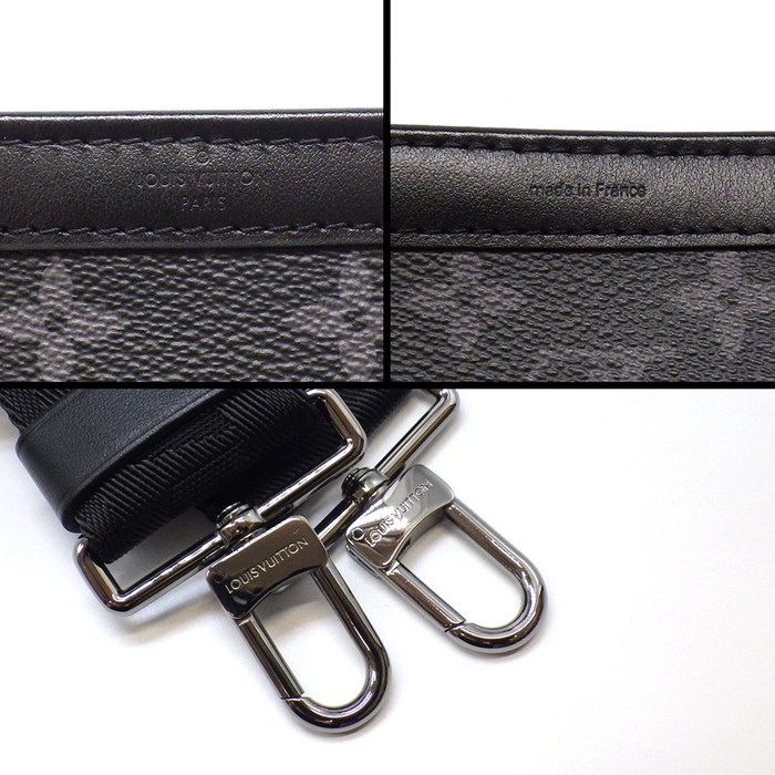 Louis Vuitton ショルダーバッグ グレー ルイ・ヴィトン LOUIS VUITTON アヴェニュ・スリングバッグ
