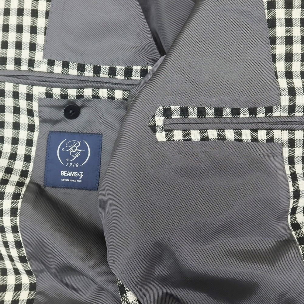 ビームスエフ パッチポケット 3B 奥ゆかしく ジャケット