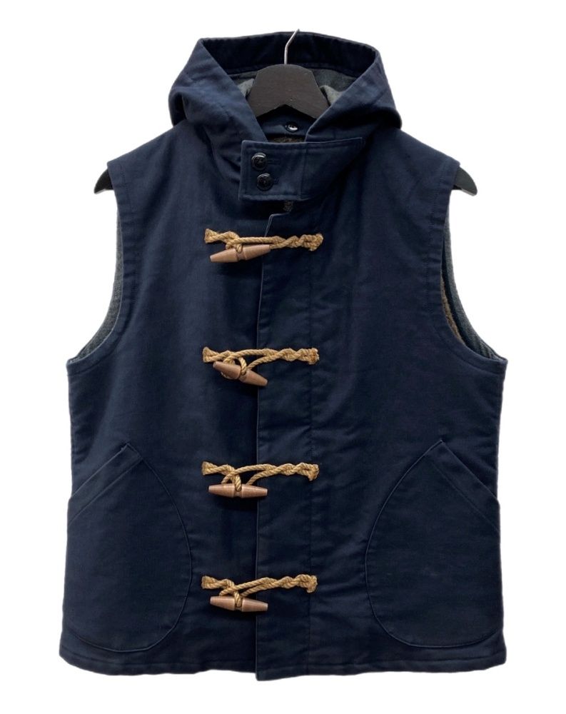 ジェラード JELADO DUFFLE VEST ダッフル ベスト デッキコード ジップ